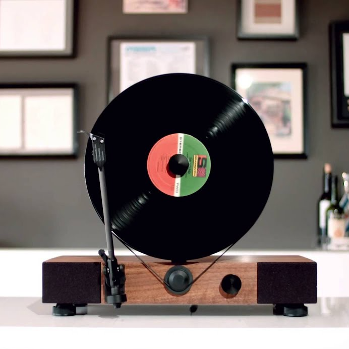 The "Classic" Floating Record vertical turntable